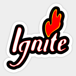ignite Sticker